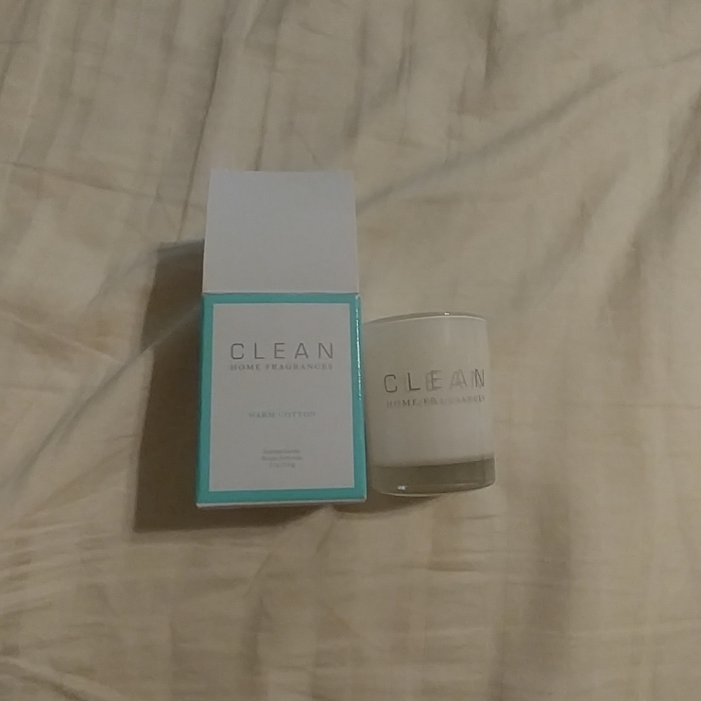 Clean Fragrances Warm Cotton Votive